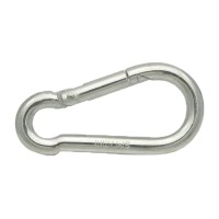 Карабин пожарный с пружинной защелкой, стальной 7x70 мм (FY-0008) Карабин пожарный с пружинной защелкой, стальной 7x70 мм (FY-0008)