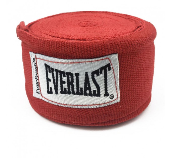 Бинты боксерские для бокса (защита на запястье) на руки для спорта и единоборств 2шт 2.5м Everlast (MS 1637-3)