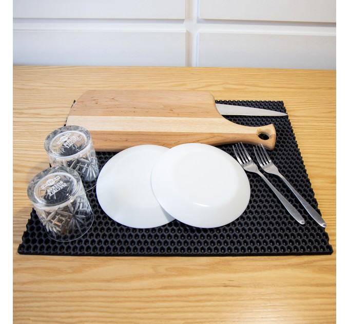 Коврик для сушки посуды (коврик для кухни подкладка под мокрую посуду) 50х40 см OSPORT (R-00053)