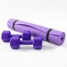 Килимок для йоги, фітнесу, спорту (йога мат, каремат) + гантелі для фітнесу 2шт по 2кг OSPORT Set 82 (n-0112)