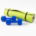 Килимок для йоги, фітнесу, спорту (йога мат, каремат) + гантелі для фітнесу 2шт по 2кг OSPORT Set 77 (n-0107)