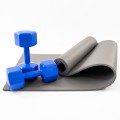 Килимок для йоги, фітнесу, спорту (йога мат, каремат) + гантелі для фітнесу 2шт по 4кг OSPORT Set 71 (n-0101)