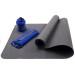Набір для фітнесу - килимок для фітнесу та спорту (каремат) + обважнювачі 2шт по 3 кг OSPORT Set 50 (n-0080)
