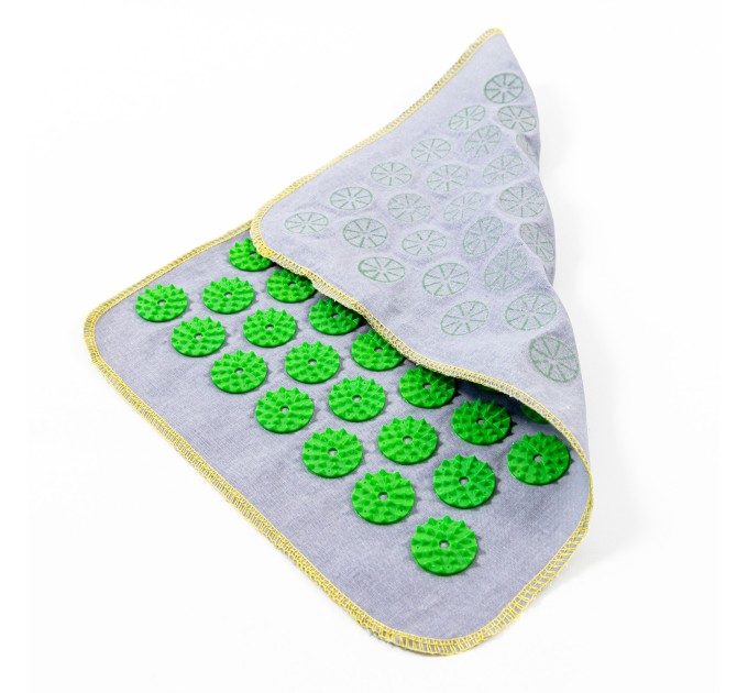 Масажний килимок Аплікатор Кузнєцова (акупунктурний голчастий масажер для спини) OSPORT Lite Mini (apl-018)