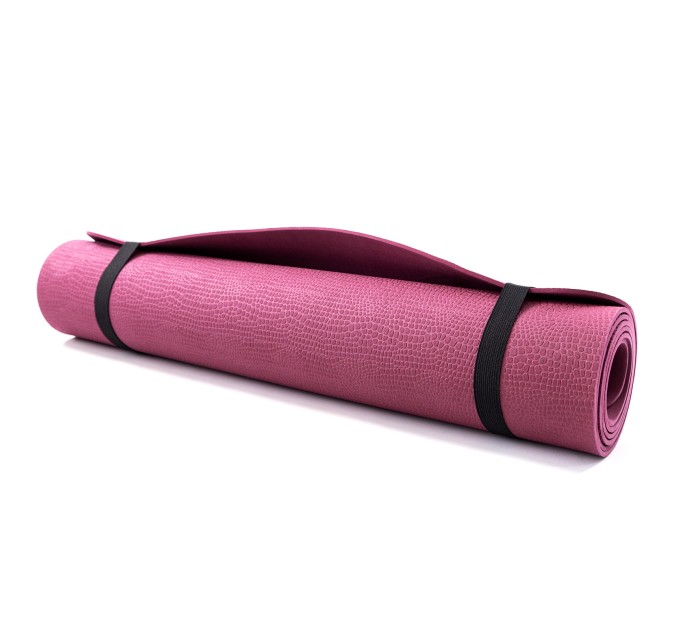 Коврик для йоги и фитнеса EVA (йога мат, каремат спортивный) OSPORT Yoga Pro 3мм (OF-0088)