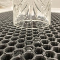 Килимок для сушіння посуду (килимок для кухні підкладка під мокрий посуд) 40х30 см OSPORT (R-00052)