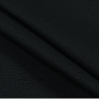 Ткань бязь гладкокрашенная однотонная хлопковая 120/м2 150 см Черный (TK-0028) Ткань бязь гладкокрашенная однотонная хлопковая 120/м2 150 см Черный (TK-0028)
