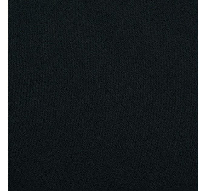 Тканина бязь гладкофарбована однотонна бавовняна 120/м2 150 см Чорний (TK-0028)