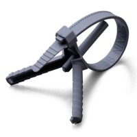 Хомут з дюбелем, стяжка для кріплення та фіксації одиночних проводів та кабелю (FY-0033)