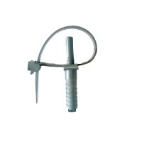Хомут с дюбелем, стяжка для крепления и фиксации одиночных проводов и кабеля (FY-0033)