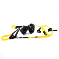 Петли TRX для кроссфита (трх тренажер для фитнеса) + гравитационные ботинки для турника OSPORT Set 52 (n-0082)