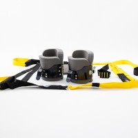 Петли TRX для кроссфита (трх тренажер для фитнеса) + гравитационные ботинки для турника OSPORT Set 53 (n-0083)