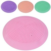 Балансировочная подушка (диск) массажная для йоги и фитнеса (массажер для ног/стоп/тела) OSPORT (MS 1651-9)