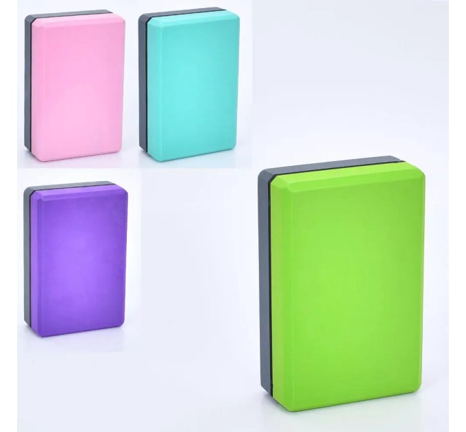 Блок для йоги (йога блок, кирпич для йоги) OSPORT EVA (MS 0858)