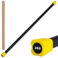 Гімнастична палка тренувальна (Бодибар) Body Bar OSPORT 3кг (MS 4154-3)
