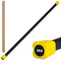 Гимнастическая палка тренировочная (Бодибар) Body Bar OSPORT 3кг (MS 4154-3)