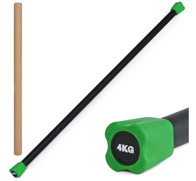 Гімнастична палка тренувальна (Бодибар) Body Bar OSPORT 4кг (MS 4154-4)