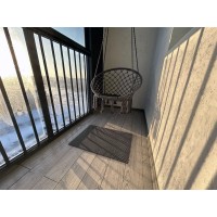 Коврик придверной в прихожую для обуви грязезащитный 100х60 см OSPORT EVA (R-00040)