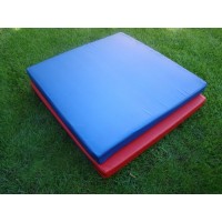 Мат гімнастичний спортивний в чохлі з кожвінілу OSPORT 1м х 1м товщина 10см (FI-0013) Мат гімнастичний спортивний в чохлі з кожвінілу OSPORT 1м х 1м товщина 10см (FI-0013)