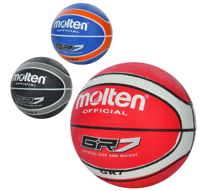 Мяч баскетбольный OSPORT 12 панелей, размер 7 (MS 3456)