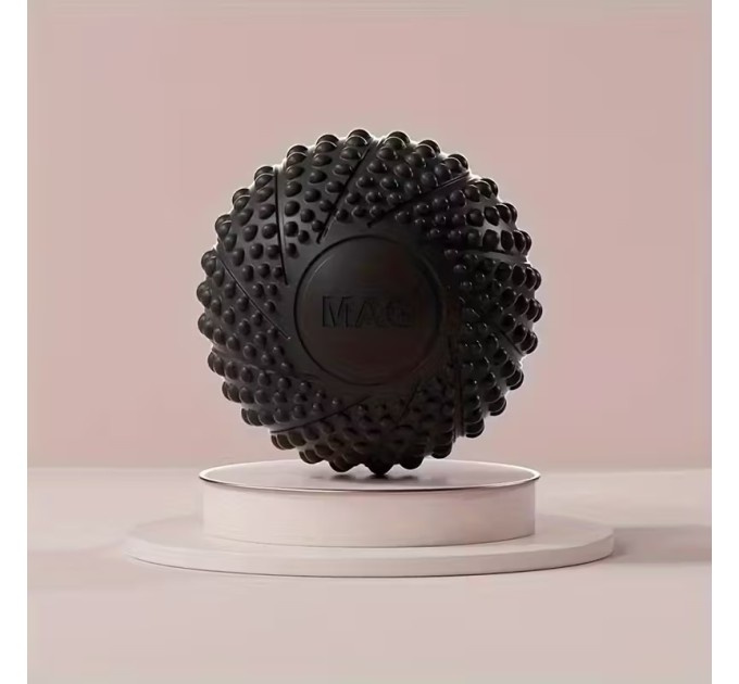 Массажный мячик, массажер для спины, шеи, ног (самомассажа МФР) TPE OSPORT 6.5см (MS 4974)