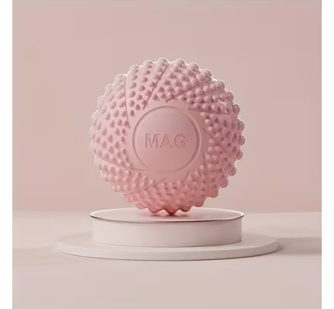 Массажный мячик, массажер для спины, шеи, ног (самомассажа МФР) TPE OSPORT 6.5см (MS 4974)