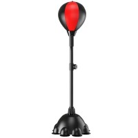 Детская боксерская напольная груша на присосках (боксерский набор на стойке) 110-160 см OSPORT (bx-0093)