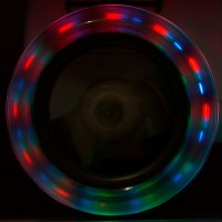 Самокат триколісний дитячий (підлітковий) з ПУ колесам, підсвічуванням музикою та фарою OSPORT (JR3-135-GR)