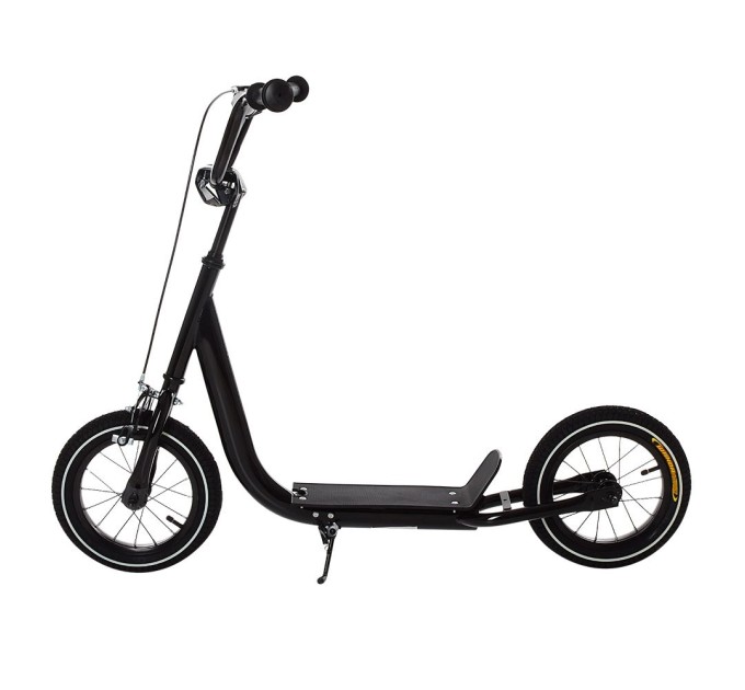 Самокат двоколісний дитячий (підлітковий) з надувними колесами та ручним гальмом OSPORT (SR 2-046-B)