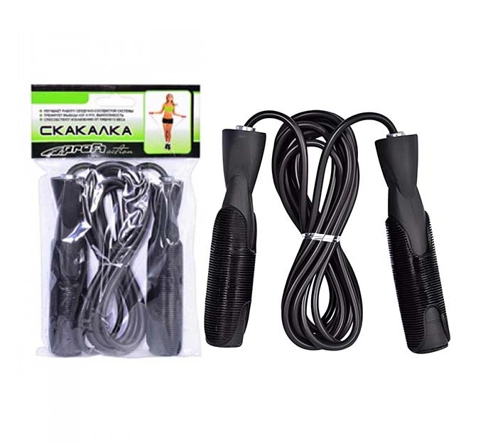 Скакалка спортивна регульована для кросфіту, боксу, фітнесу 270см OSPORT (MS 0190)