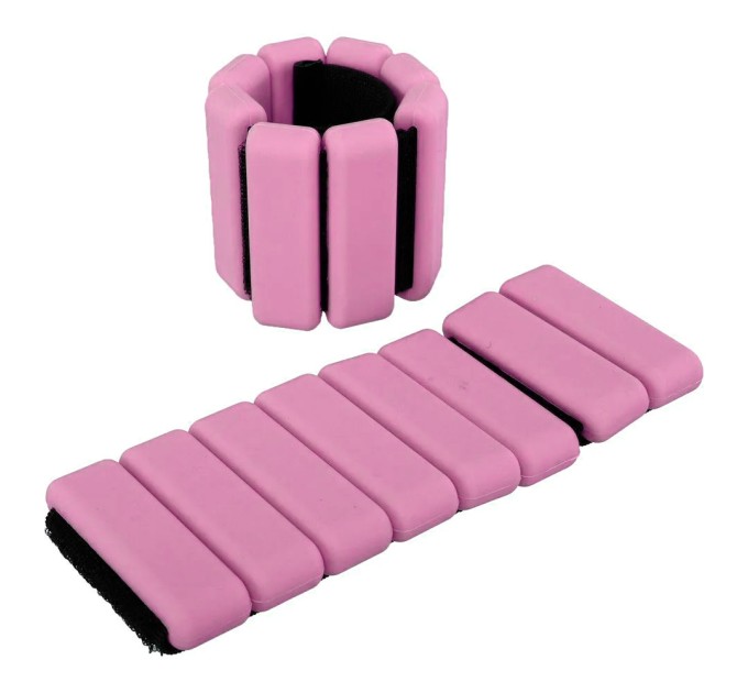 Утяжелители для ног и рук (манжеты для фитнеса и бега) OSPORT 2шт по 1кг (MS 4966-2)