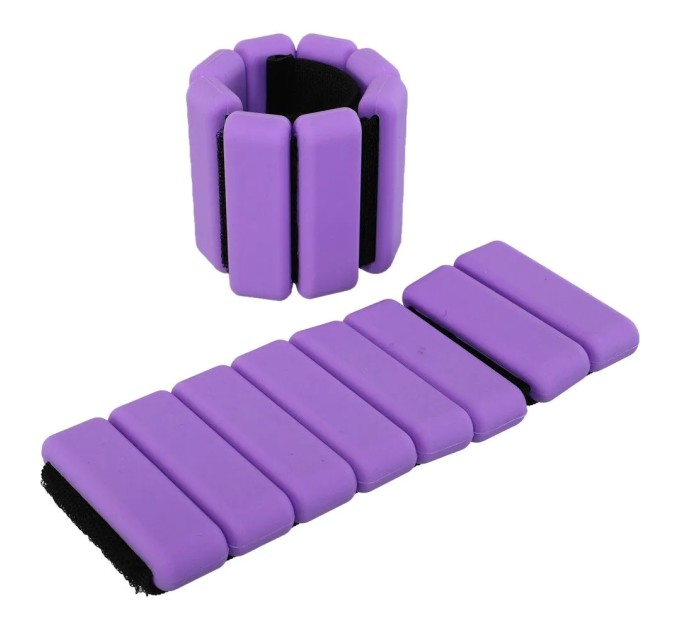 Утяжелители для ног и рук (манжеты для фитнеса и бега) OSPORT 2шт по 1кг (MS 4966-2)