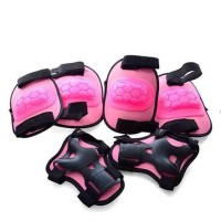 Детская защита для коленей локтей запястья 3в1 (наколенники + налокотники + защита запястья) OSPORT (MS 0335)