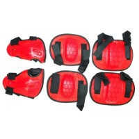 Детская защита для коленей локтей запястья 3в1 (наколенники + налокотники + защита запястья) OSPORT (MS 0335)