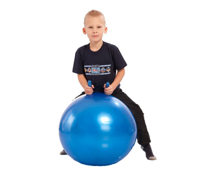 Дитячий м'яч для фітнесу з ріжками Profi MS 0380, 45 см