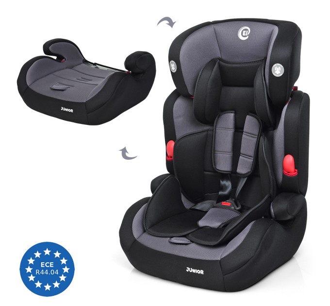 Автокресло детское для машины (кресло для авто) с регулируемым подголовником 2в1 Camino (ME 1008)