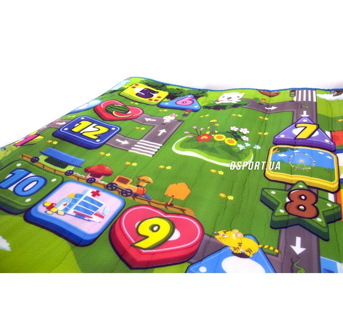 Дитячий ігровий килимок OSPORT Пригода 90х90х0.5см (M 2627)