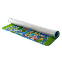 Дитячий розвиваючий ігровий килимок (тепла підлога) OSPORT Містечко (M 5805)