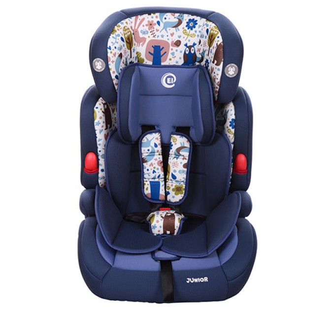 Автокресло детское для машины (кресло для авто) с регулируемым подголовником 2в1 JUNIOR Bambi (ME 1008-1)
