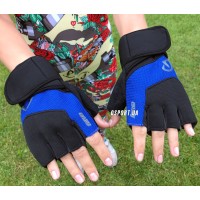 Перчатки спортивные (атлетические, тренировочные) для зала и фитнеса Profi (MS 1646)