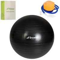 Мяч для фитнеса (фитбол) сатин с насосом Trideer 65 см (MS 3218)