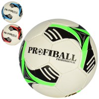 М'яч футбольний (для футболу) 4-х шаровий шкіра PU Profi Professional (2500-138)