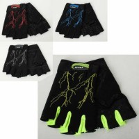 Перчатки спортивные для велосипеда и спорта беспалые Profi (MS 2891)