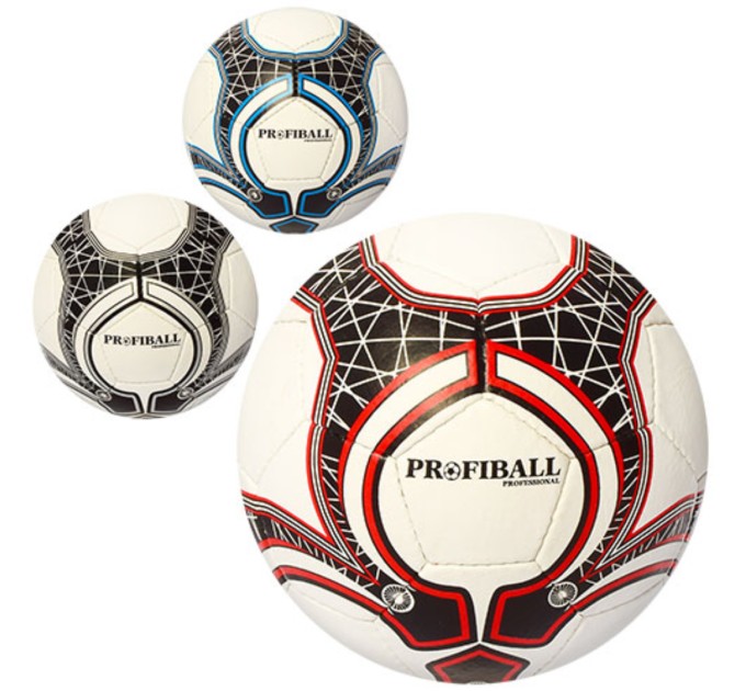Мяч футбольный кожа PU Profi (2500-65ABC)