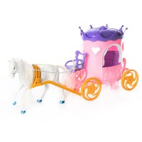 Дитяча іграшка карета принцеси з конем Metr Plus (315)