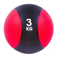 Медбол (медицинский мяч) для кроссфита резиновый 3кг Profi (MS 1501)