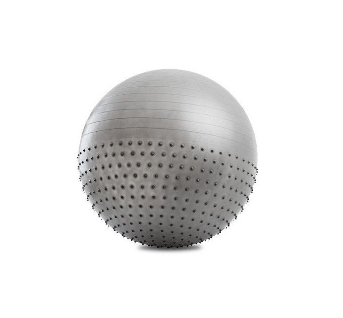 Мяч для фитнеса гимнастический (фитбол) полумассажный 65см OSPORT (MS 1652)