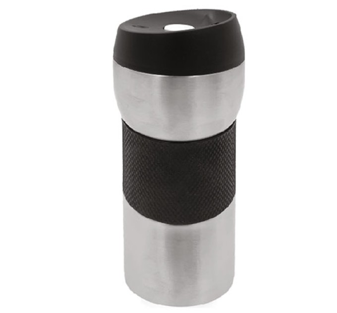 Термокухоль (чашка термос) металева з нержавіючої сталі 450мл SS (МТ-2081)