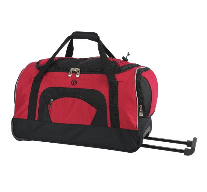 Сумка-чемодан дорожная на колесиках с выдвижной ручкой большая Profi (8700)