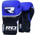 Боксерські рукавички RDX Quad Kore Blue